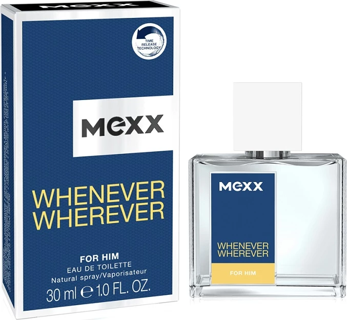 Eau de Toilette za moške, Mexx Whenever Wherever, 30 ml