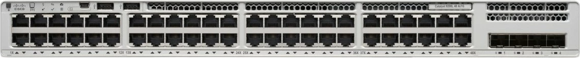 Upravljen switch, 48 vrat, PoE, L2/L3, Cisco C9200L-48PXG-2Y-E, siv
