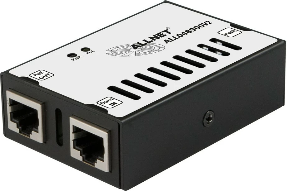 PoE injektor, Gigabit, kovinsko ohišje — ALLNET ALL048900v2