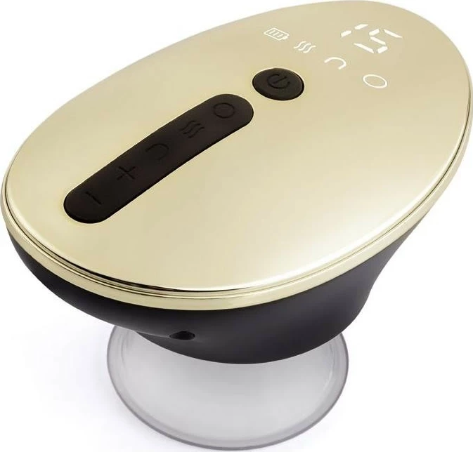 Masirni pripomoček za telo in obraz Beautifly Therm Body Revive, 10 stopenj intenzivnosti, 3 stopnje temperature, zlata