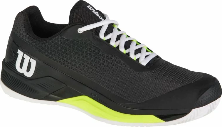 Tenis čevlji Wilson Rush Pro 4.0 Clay, črni, moški