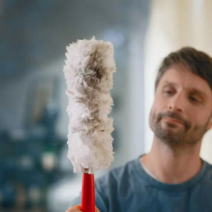 Nadomestni vložki za ročno metlo Vileda Flex&Catch, 5 kos, beli