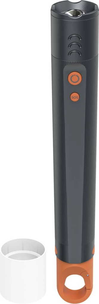 Ročna svetilka Hama FLX1000 (228606), 1000 lm, do 270 m, IP44, z polnilnimi AAA, črna