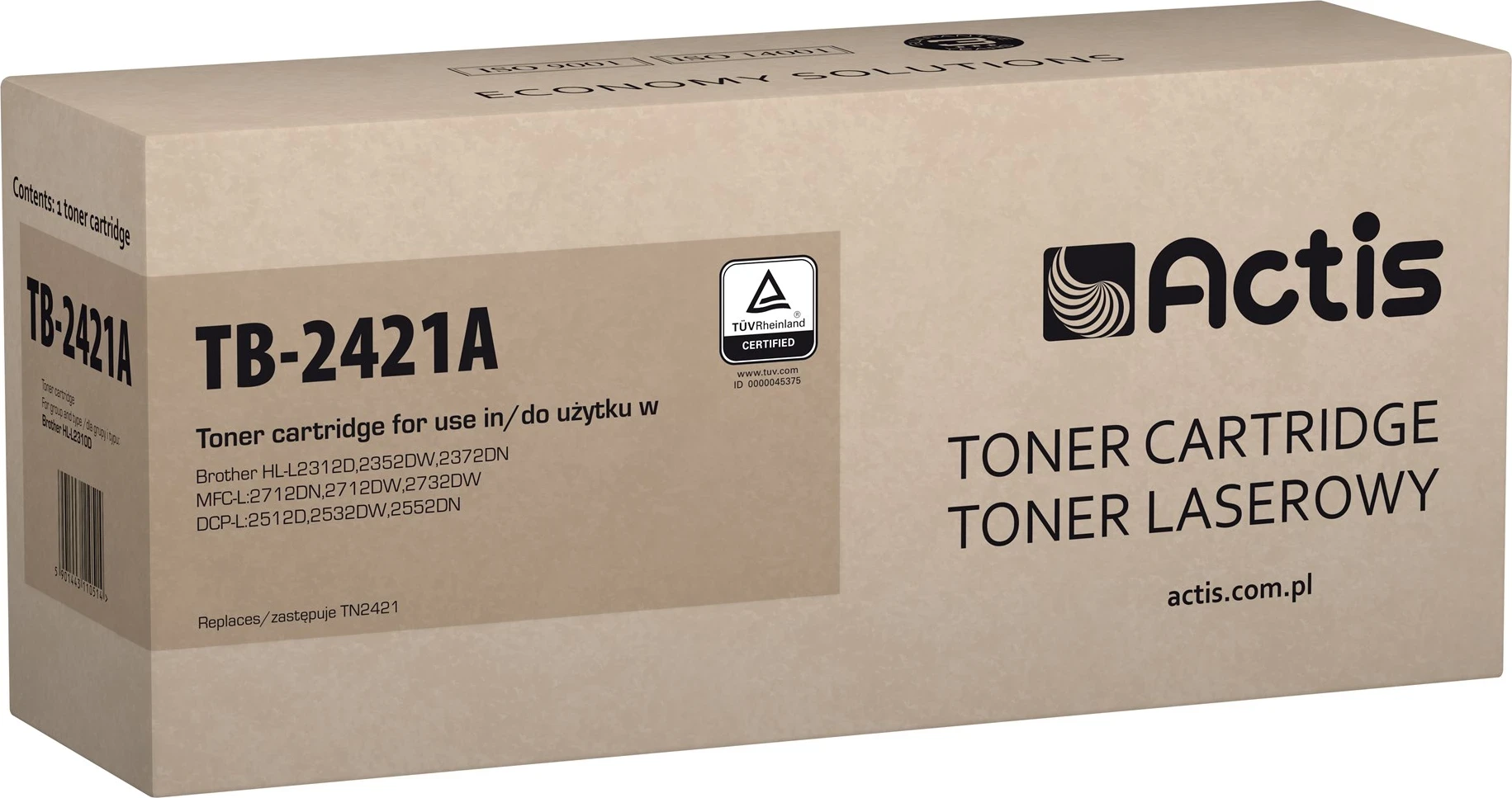 Zamenljivi toner Actis TB-2421A za tiskalnike Brother