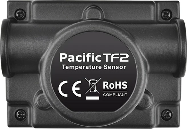 LCD monitor za vodno hlajenje Thermaltake TF2, RGB Flow Plus, CL-W275-CU00SW-A, črn