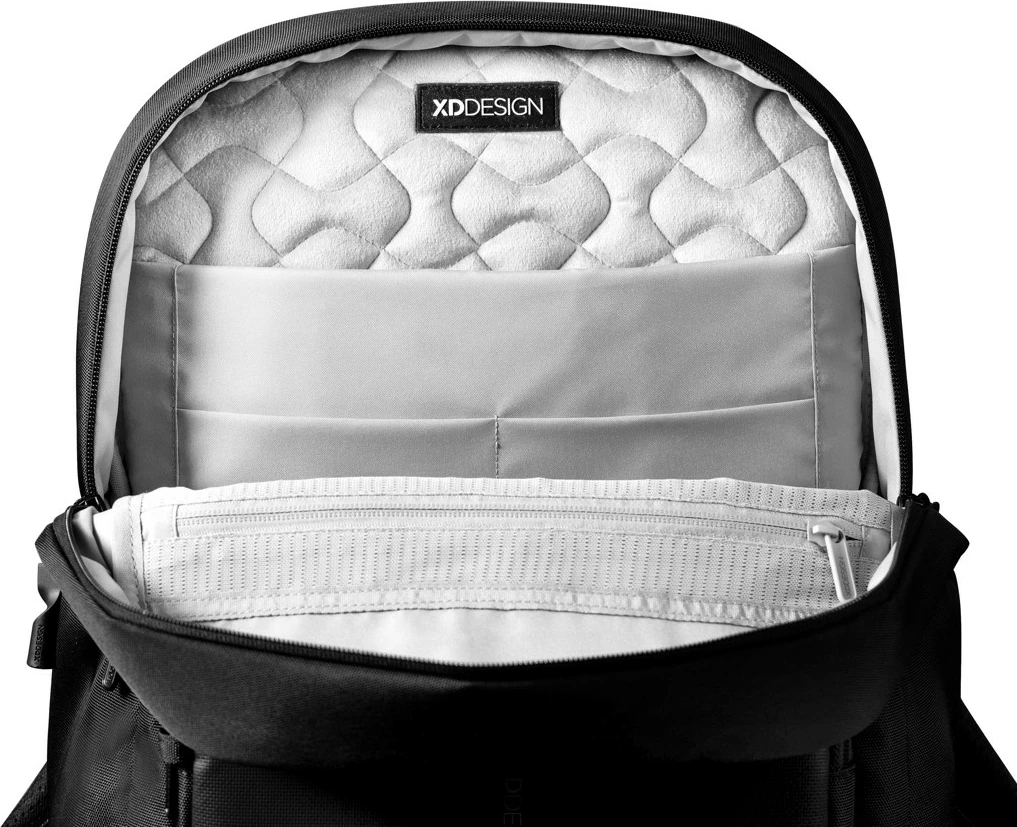 Mehka vsakodnevna nahrbtnik 16", XD DESIGN, črn