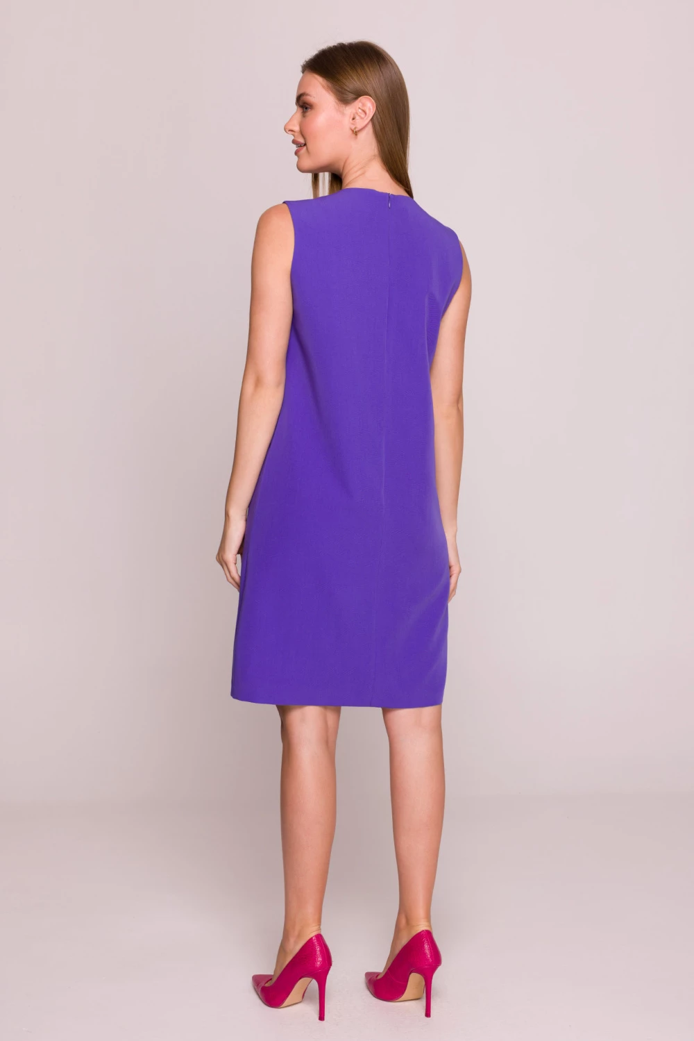 Elegantna obleka Stylove 214668, ženska, vijolična