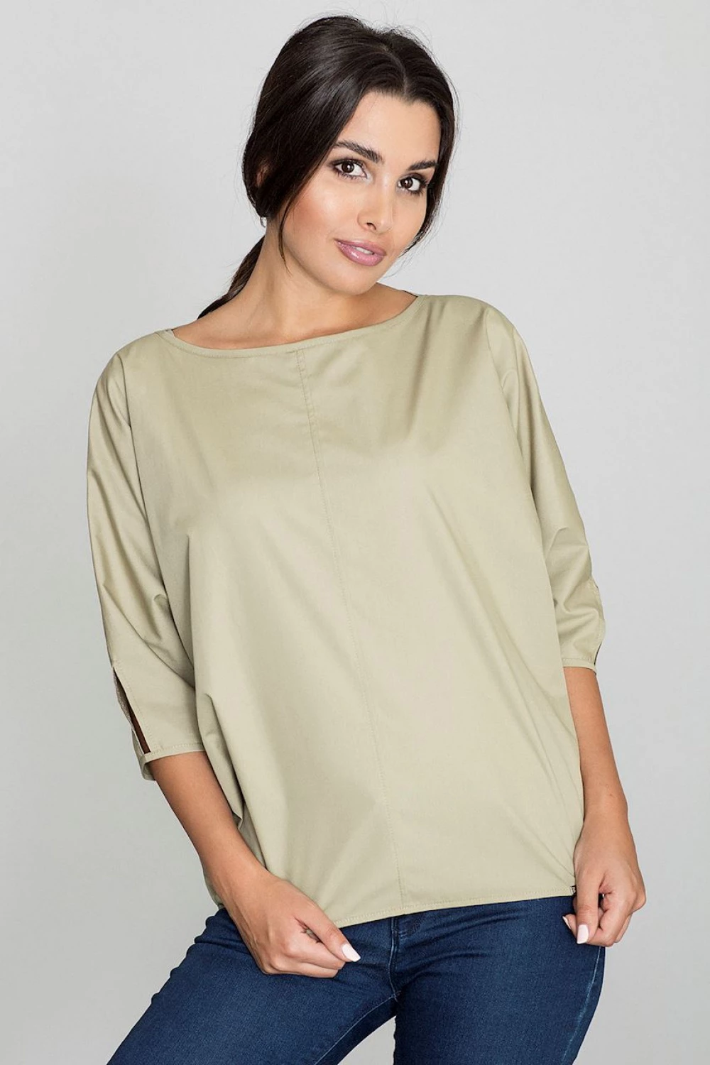 Bluza Figl model 111078, zelena