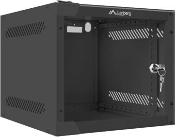 Stenska ohišje 10-inch, 4U, jeklo, črno Lanberg WF10-2304-10B