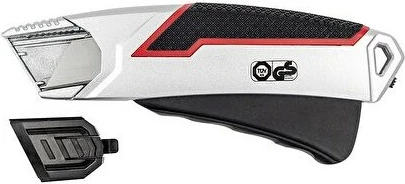 Rezalnik, kovinsko ohišje iz cinkove zlitine, srebrn, WEDO Safety Hebel