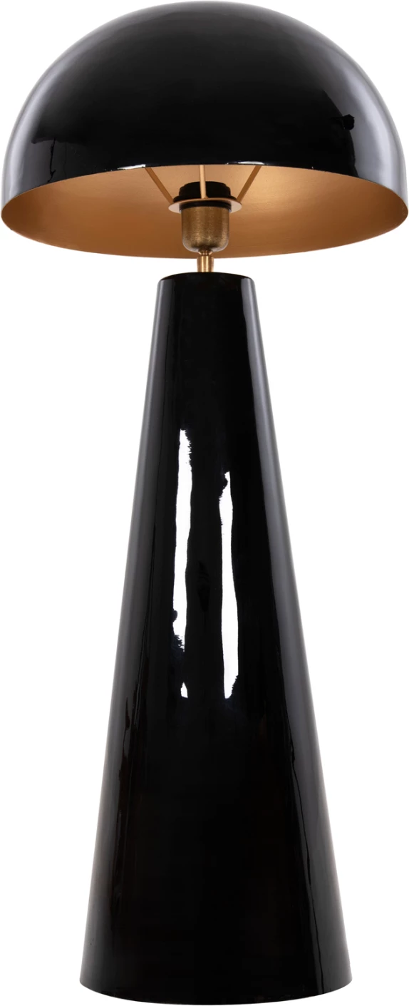 Talna svetilka SMUSH FH4257.04 kovinska v črni barvi - vrtljiva kapica Φ36,5x84Hcm