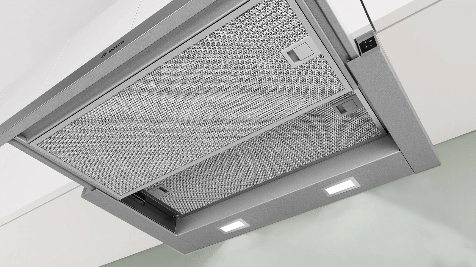 Kuhinjska napa, Bosch DFM064W54, teleskopska, srebrno metalik