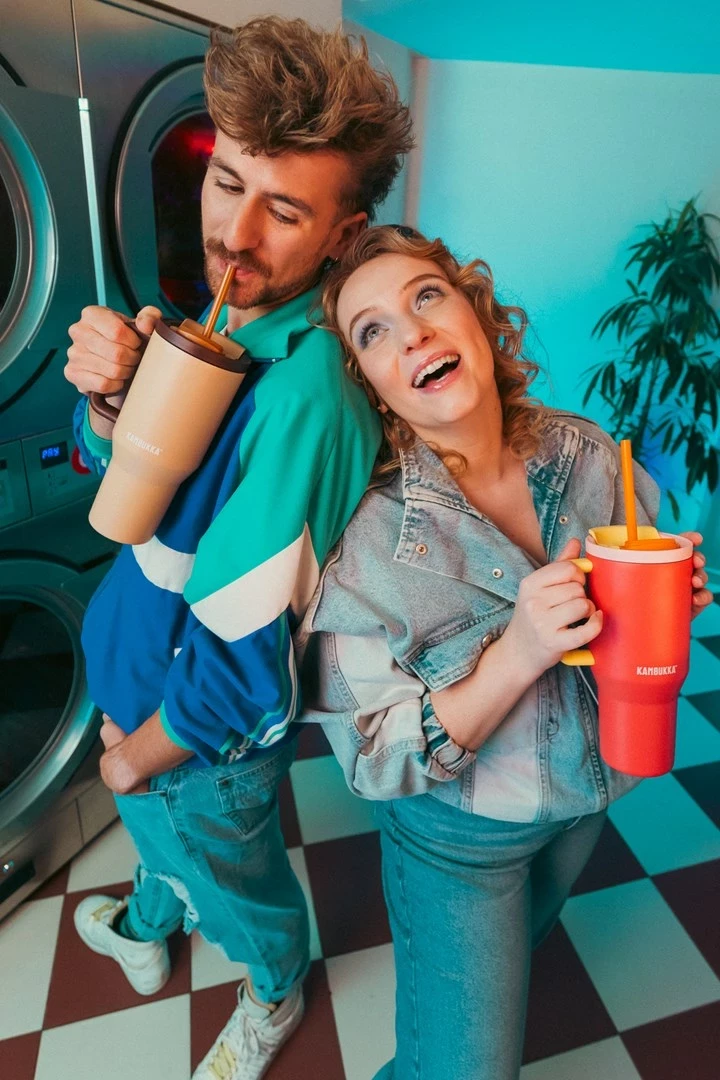 Termos Kambukka Rio Tumbler 950 ml, Almond Dream, bronast