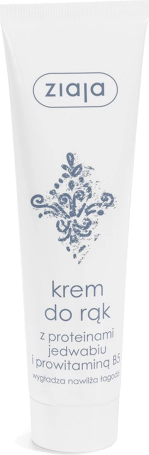 Krema za roke z beljakovinami svile in provitaminom B5, Ziaja, 100 ml