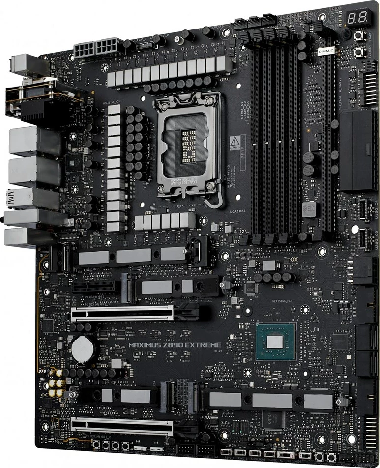 Matična plošča ASUS ROG MAXIMUS Z890 EXTREME, vtičnica LGA 1851, črna Matična plošča ASUS ROG MAXIMUS Z890 EXTREME, vtičnica LGA 1851, črna