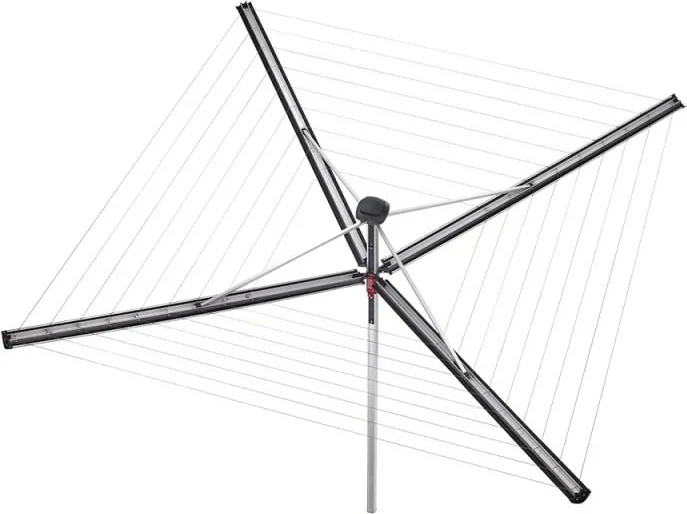 Sušilni stojalo za perilo Vileda Sun-Rise, 50 m, alumin, 1 kos