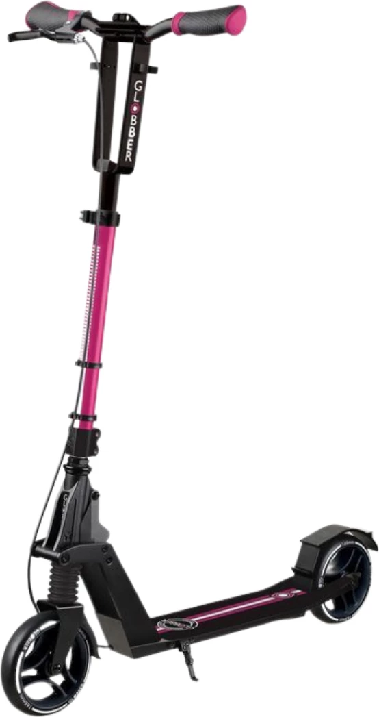 Trotinet za odrasle in najstnike SMJ, črno-rožnat