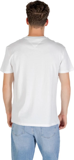 Majica Tommy Hilfiger Jeans za moške, bela