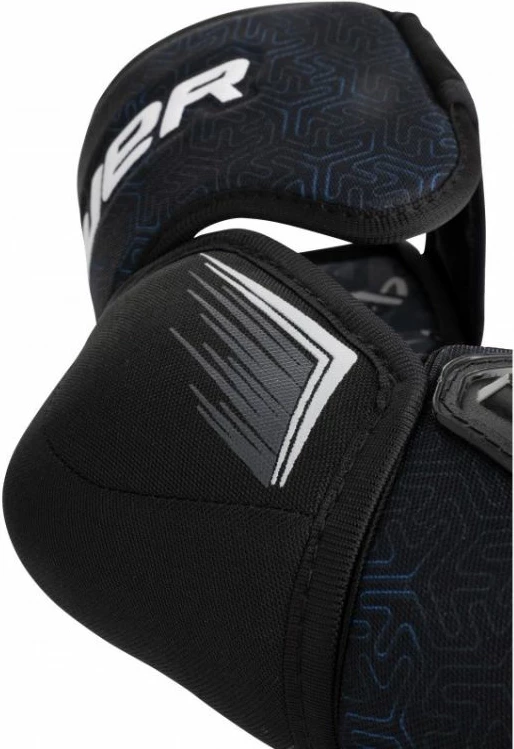 Mrežasta zaščita za komolec za hokej, Bauer, unisex, črni