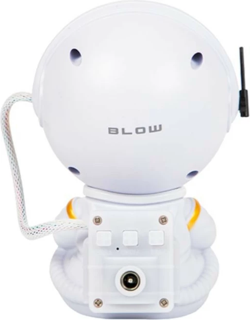 Nočna lučka LED projektor astronaut, BLOW, bela, z daljinskim upravljalnikom