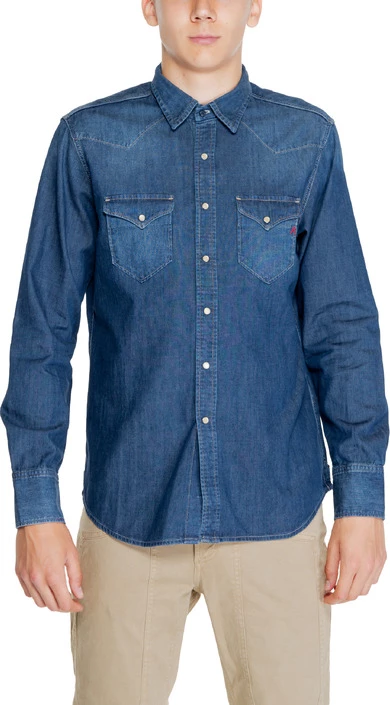 Moška srajca Replay, modra