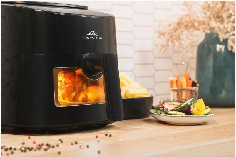 Friteznik na zrak, 4,3 L, 1300 W, črn ETA Vista Digi 116890000