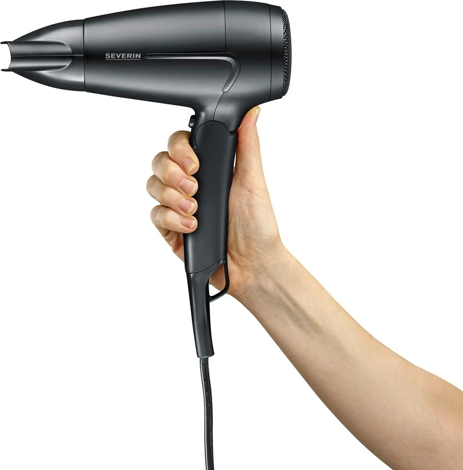 Sušilnik za lase 1600 W, črn Severin HT 0159