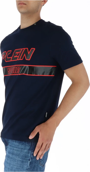 Majica Plein Sport, modra, moška