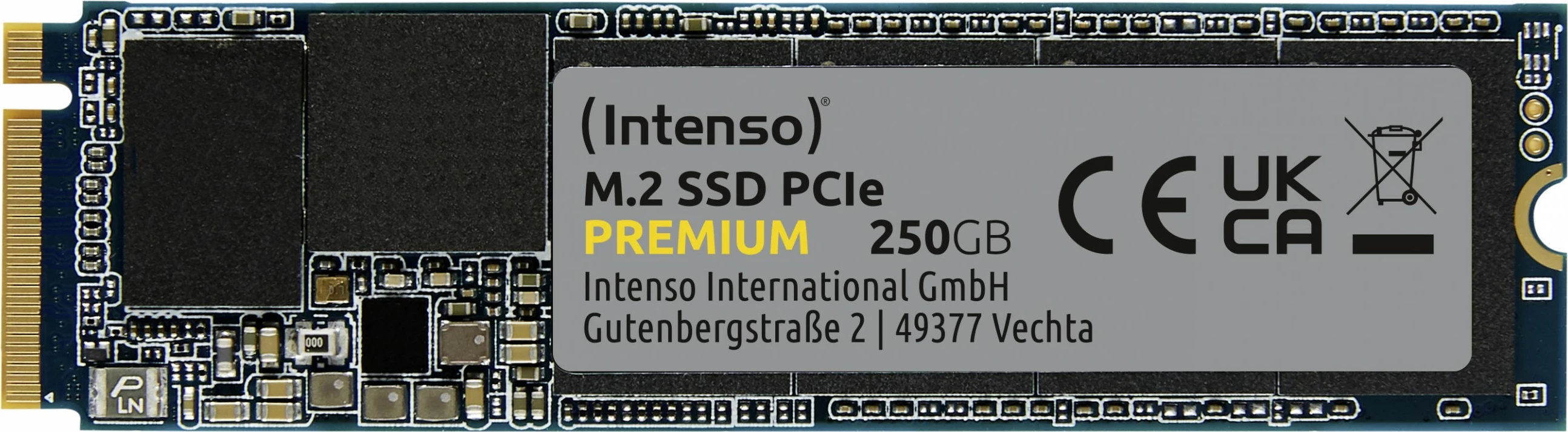 SSD 500 GB Premium M.2 PCIe Intenso, 500 GB, 2100 MB/s SSD 500 GB Premium M.2 PCIe Intenso, 500 GB, 2100 MB/s
