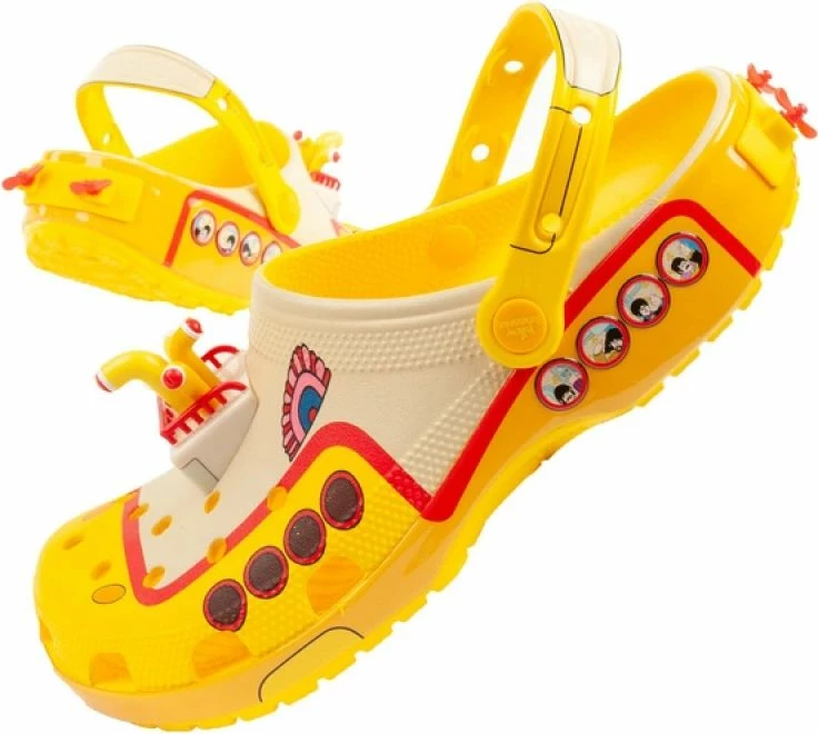 Kloparji, moški Crocs, rumeni