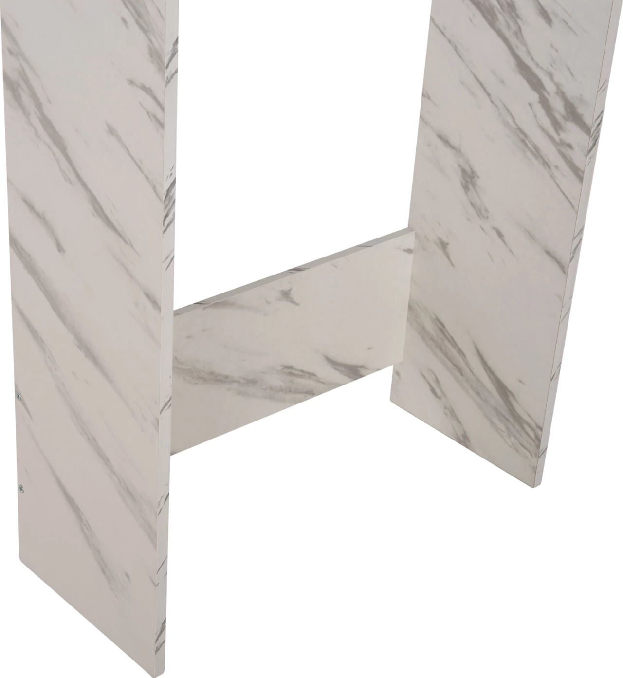 Pohištvo za pralni stroj TERRY FH9122.12 z omarico in policami melamin belo marmor 64Χ29Χ181Hcm