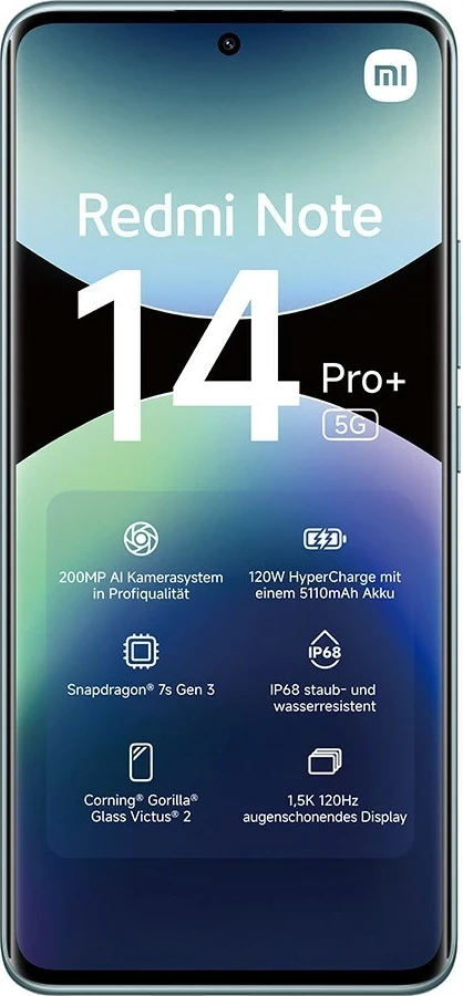 Pametni telefon Redmi Note 14 Pro+ Xiaomi, 6,67", 8+256GB, 5G, moder