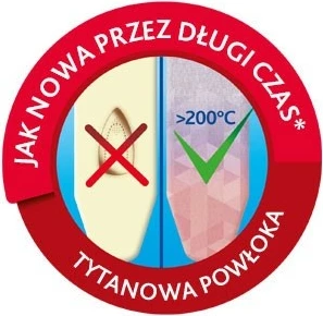 Tavla za likanje Vileda Diamond Plus, 120 x 38 cm, z zaščitnim premazom titana, črna