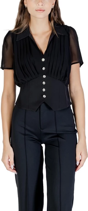 Elegantna ženska bluza Morgan De Toi, črna