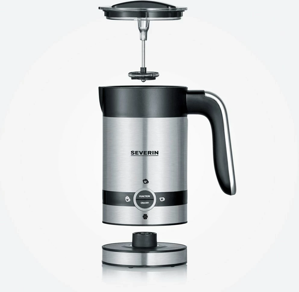 Pena za mleko SEVERIN SM 3584, avtomatska, 100 ml, črno/inox