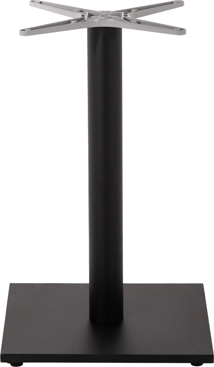 Osnova za mizo FH475.01 aluminij mat črna-48x48cm križ 45Χ45Χ72Hcm