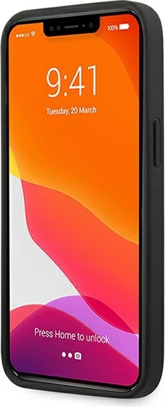 Ovitek za telefon Ferrari Off Track Quilted za iPhone 13 mini, 5,4", črn, trdo ohišje