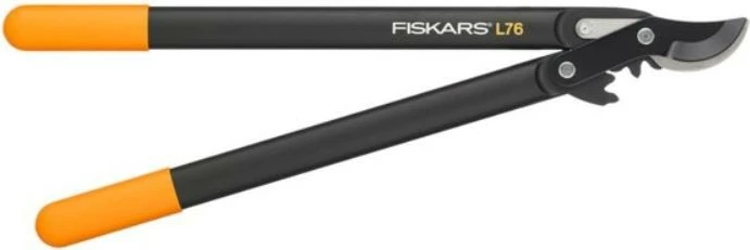 Krasilne škarje Fiskars PowerGear L76, 557 mm, črno/oranžne