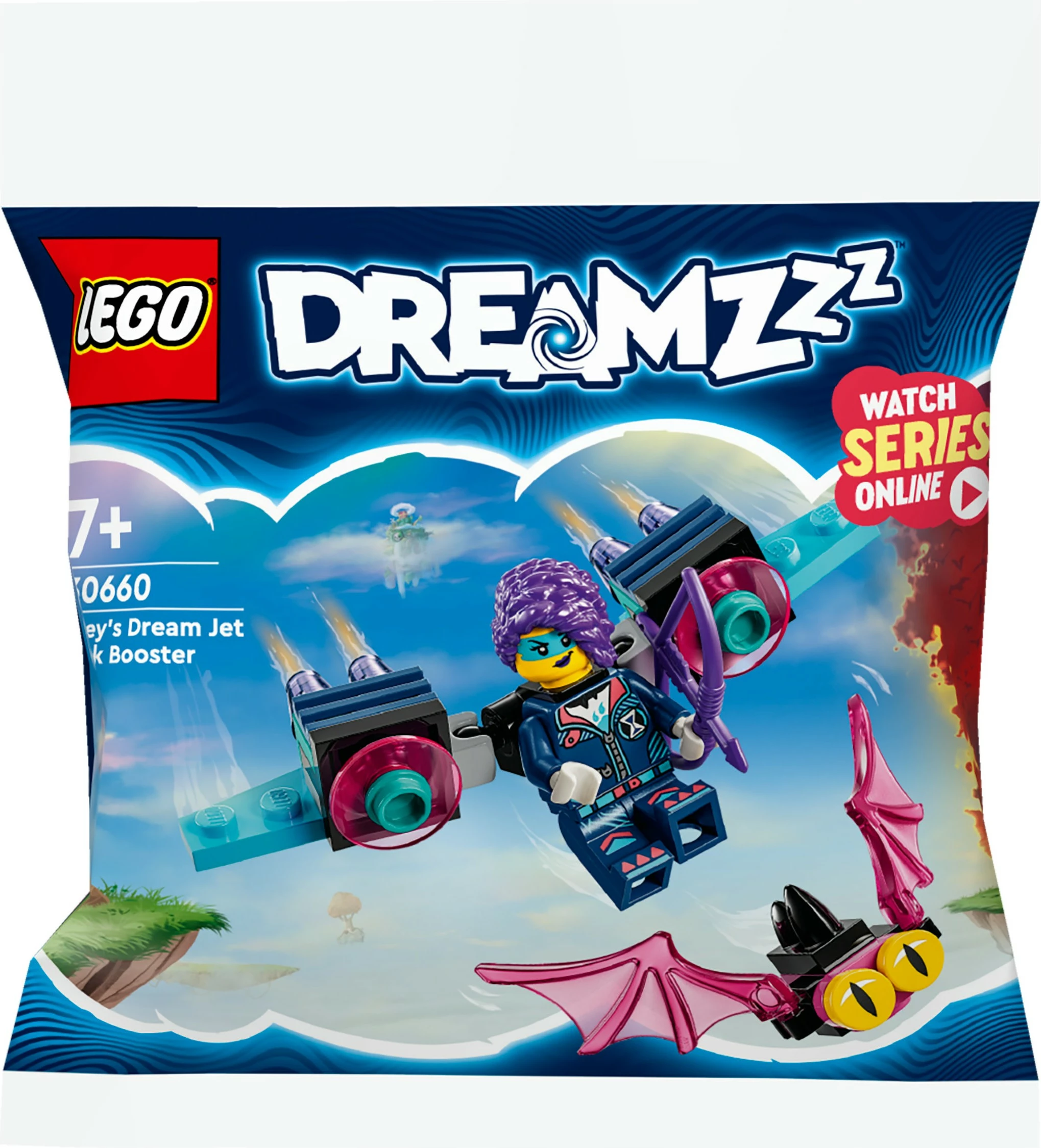 Set gradnje DREAMZzz Zoeyin raketni nahrbtnik LEGO 30660, 37 delov, večbarven