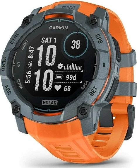 Pametna ura Garmin Instinct 3, 1,1-palčni, GPS, oranžna