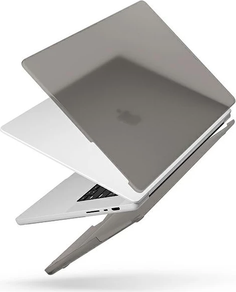 Ovitek UNIQ Claro za MacBook Pro 16'' (2021/2023), prozorno-siv