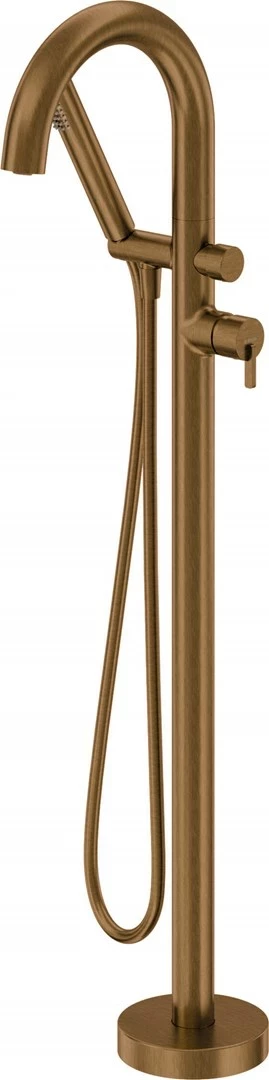 Samostojna kopalniška armatura z duš setom, deante BQS_C17N, bronasta