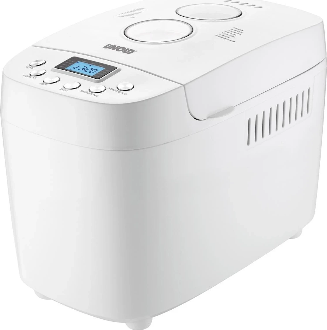 Pekač kruha Unold 68520, 850 W, bel