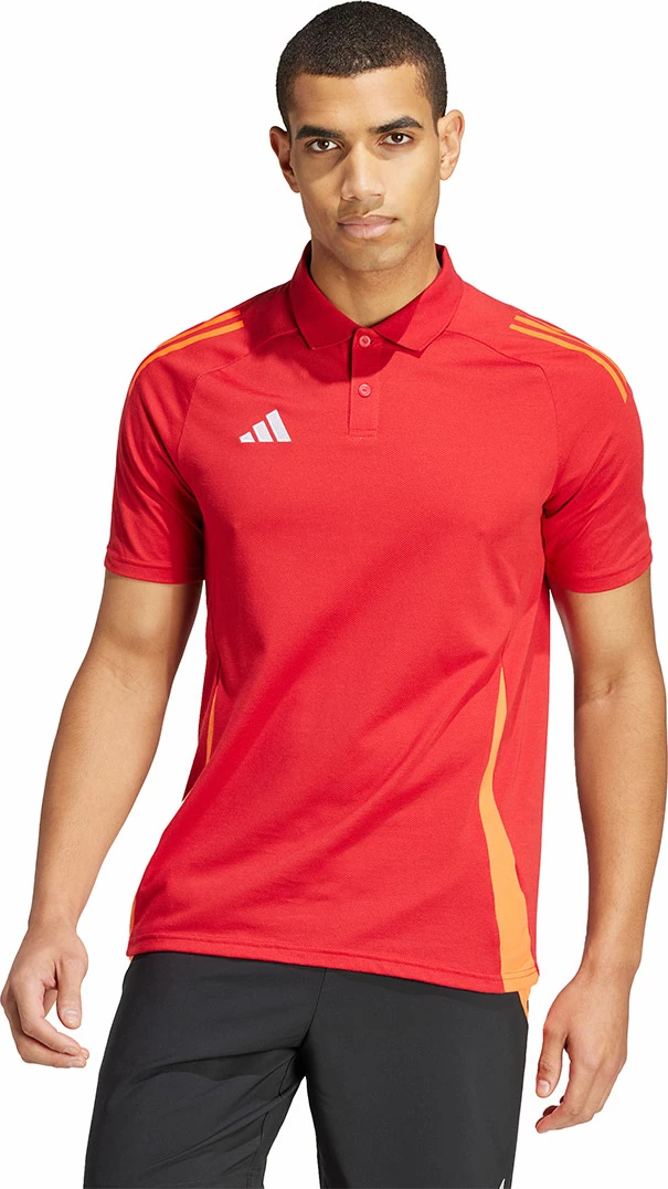 Polo majica Tiro 24 Competition za moške, adidas, rdeča