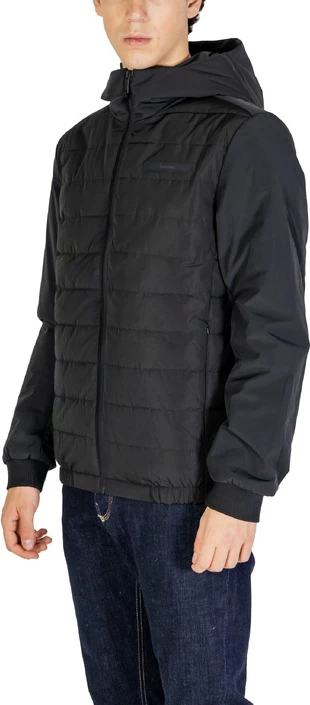 Jakna z rjuho Calvin Klein Jeans za moške, črna