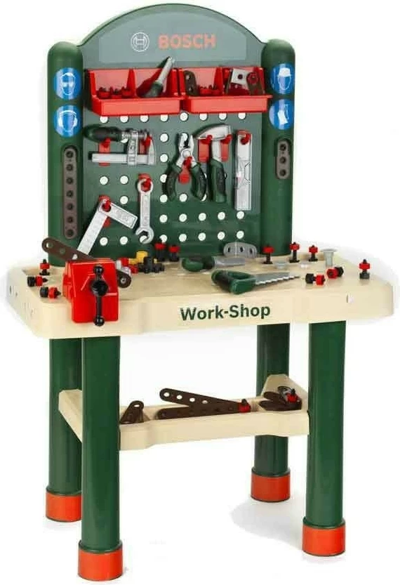 Delavnica za igre za otroke, Klein Bosch, 82 delov, večbarvno