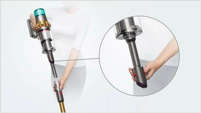 Brezžični sesalnik V15 Detect Absolute, Dyson, zlata barva