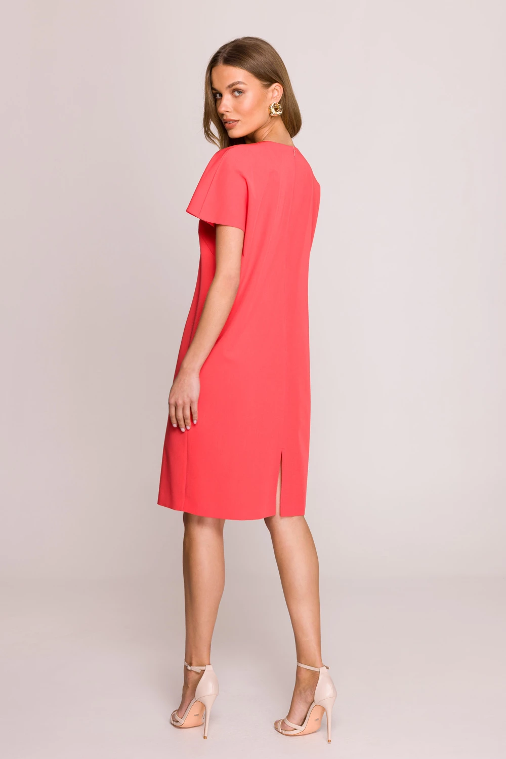 Obleka za ženske Stylove 209142, rdeča