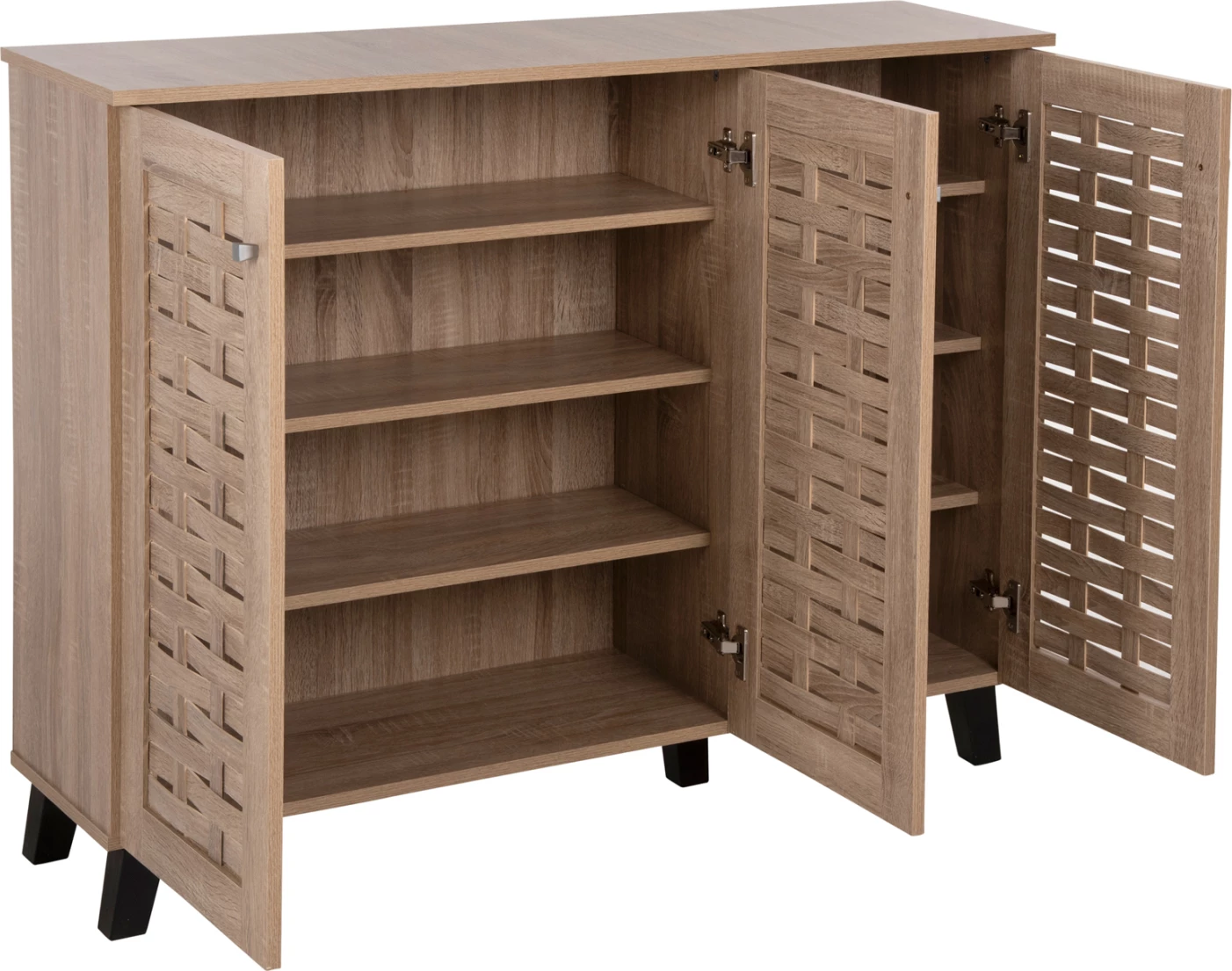 Omara za čevlje PRODY FH9610.02 melamin v sonama 3 vrata 115x34x89Hcm