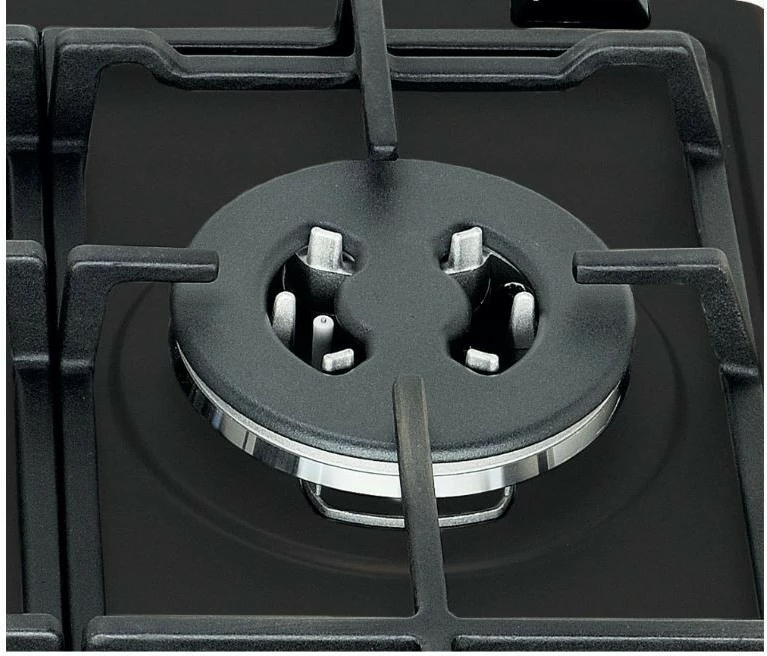 Plinska kuhalna plošča, Whirlpool GMT6422AN, 4 kuhališča, antracit